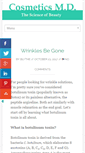 Mobile Screenshot of cosmeticsmd.org